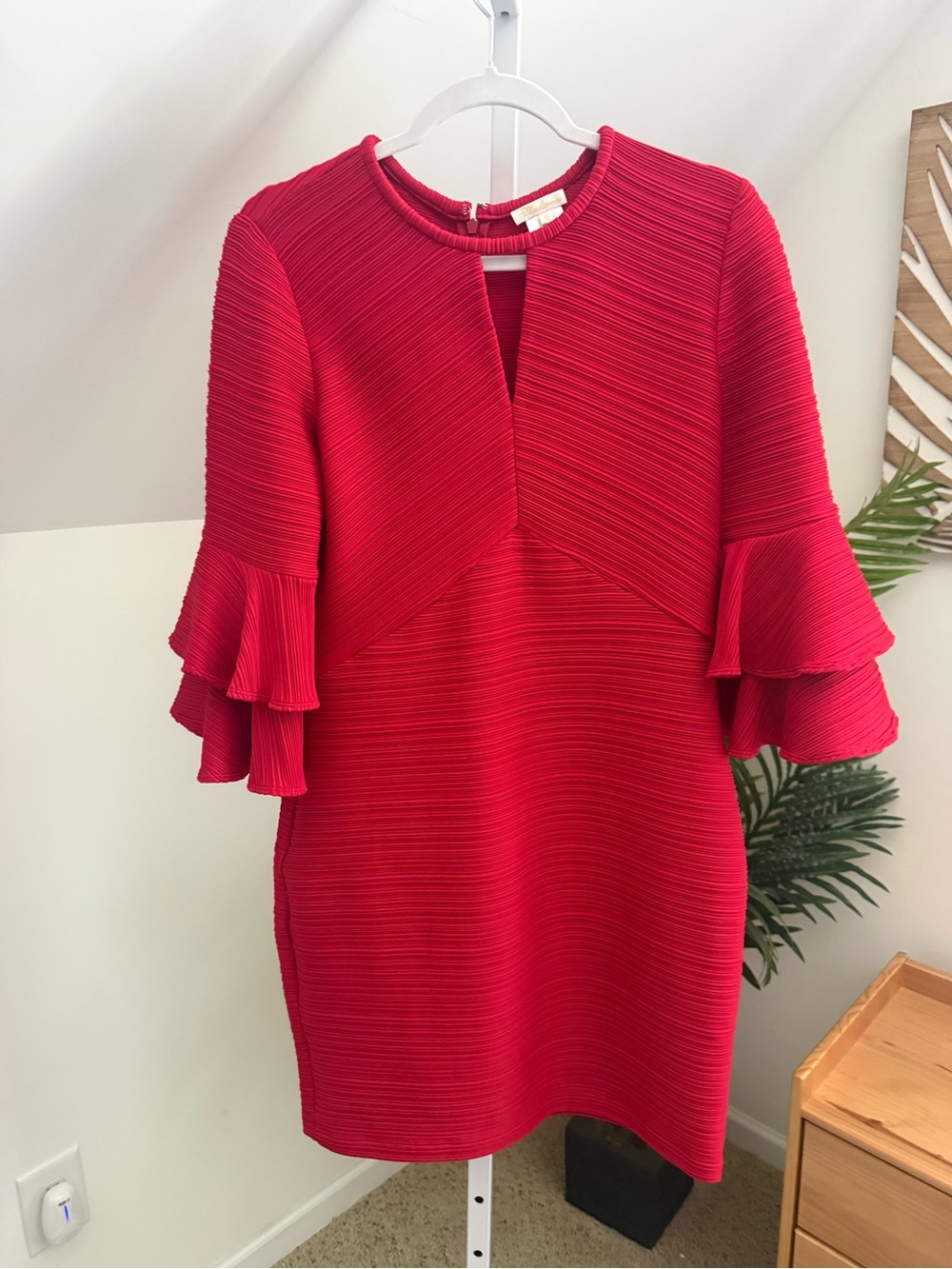 Shoshanna Thames Rubbed Dress 8